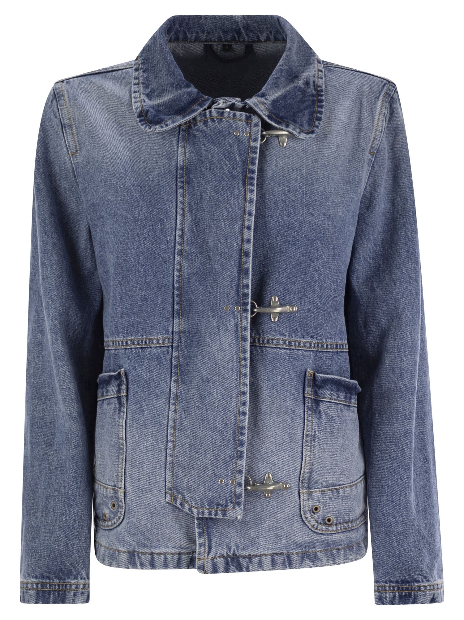 Fay Women 3 Ganci In Cotton Denim by Luosophy
