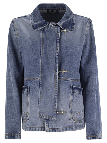 Fay Women 3 Ganci In Cotton Denim by Luosophy