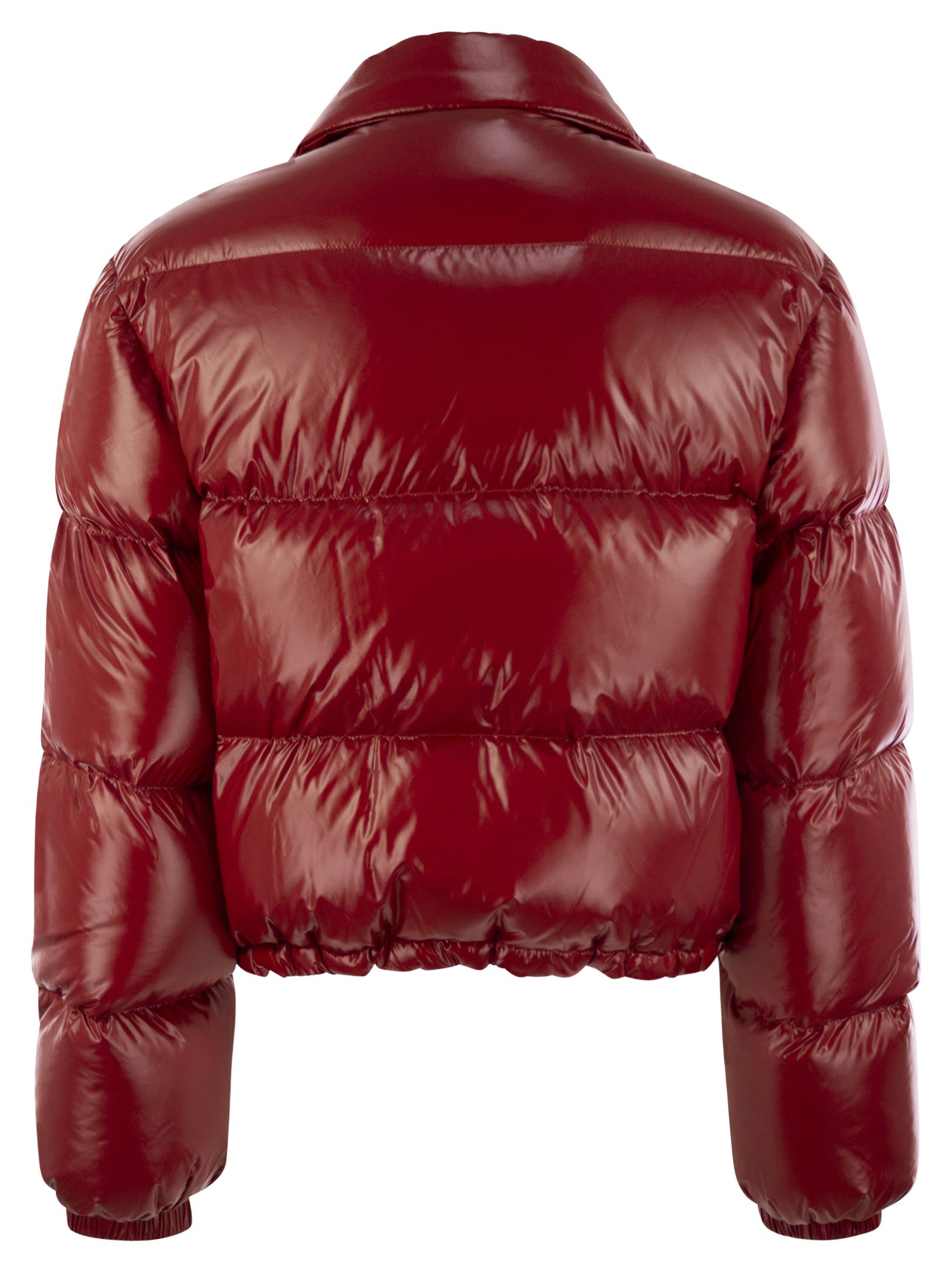 Fay Women 3-Hook Cropped Down Jacket by Luosophy