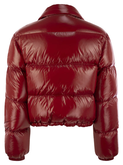 Fay Women 3-Hook Cropped Down Jacket by Luosophy