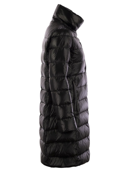 Fay Women Long Down Jacket With Hook by Luosophy