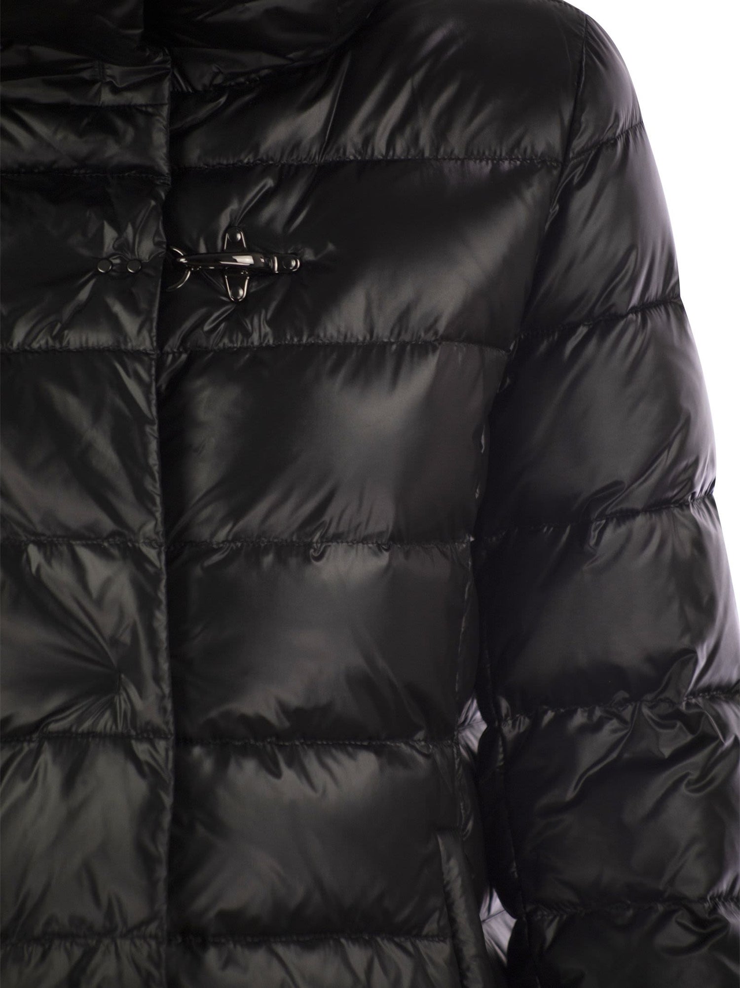 Fay Women Long Down Jacket With Hook by Luosophy