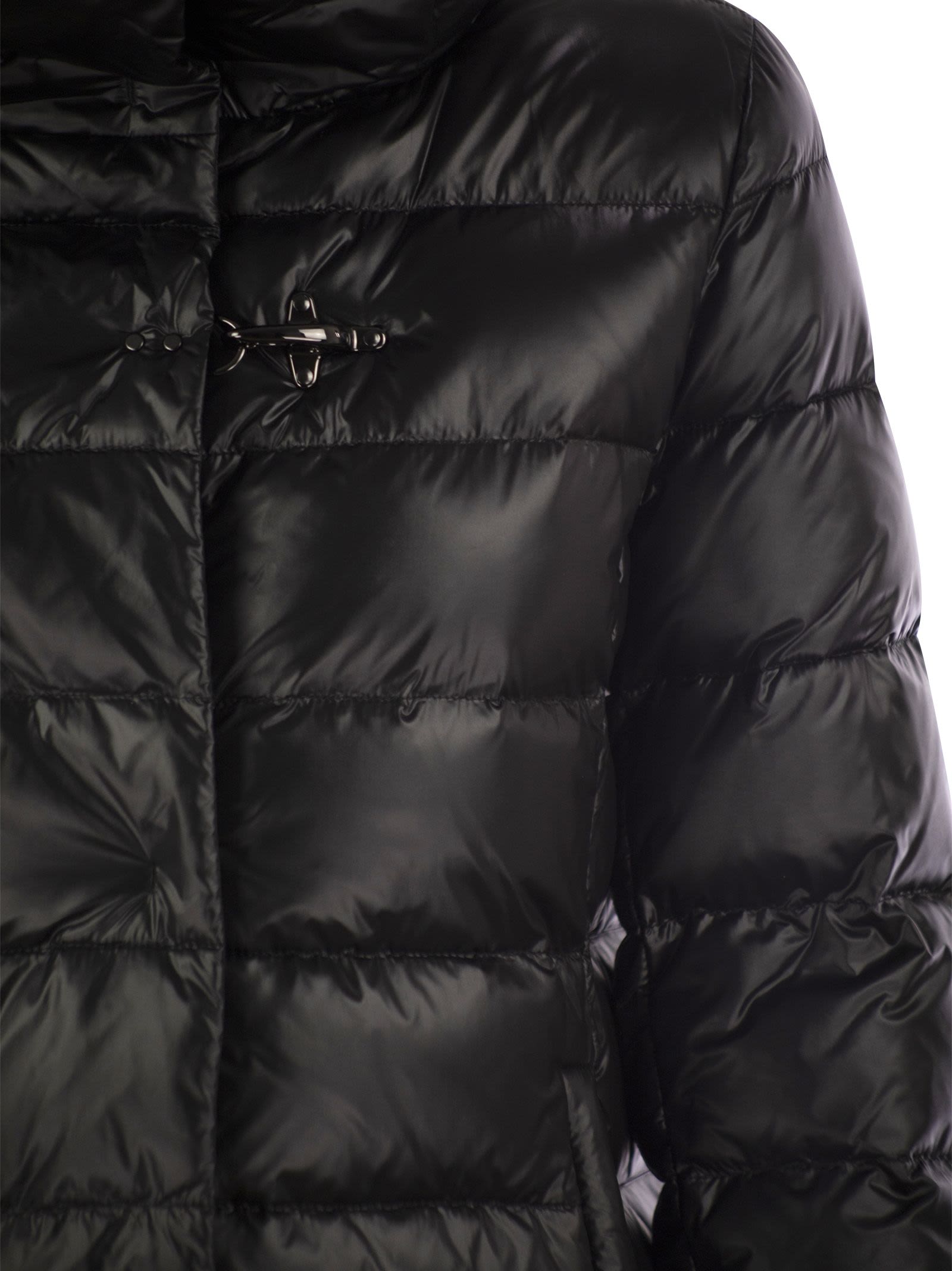 Fay Women Long Down Jacket With Hook by Luosophy