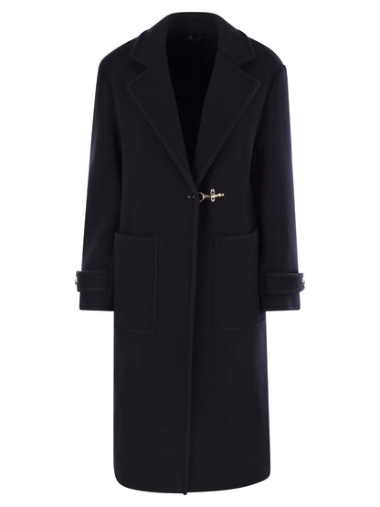 Fay Women Wool And Cashmere Coat by Luosophy