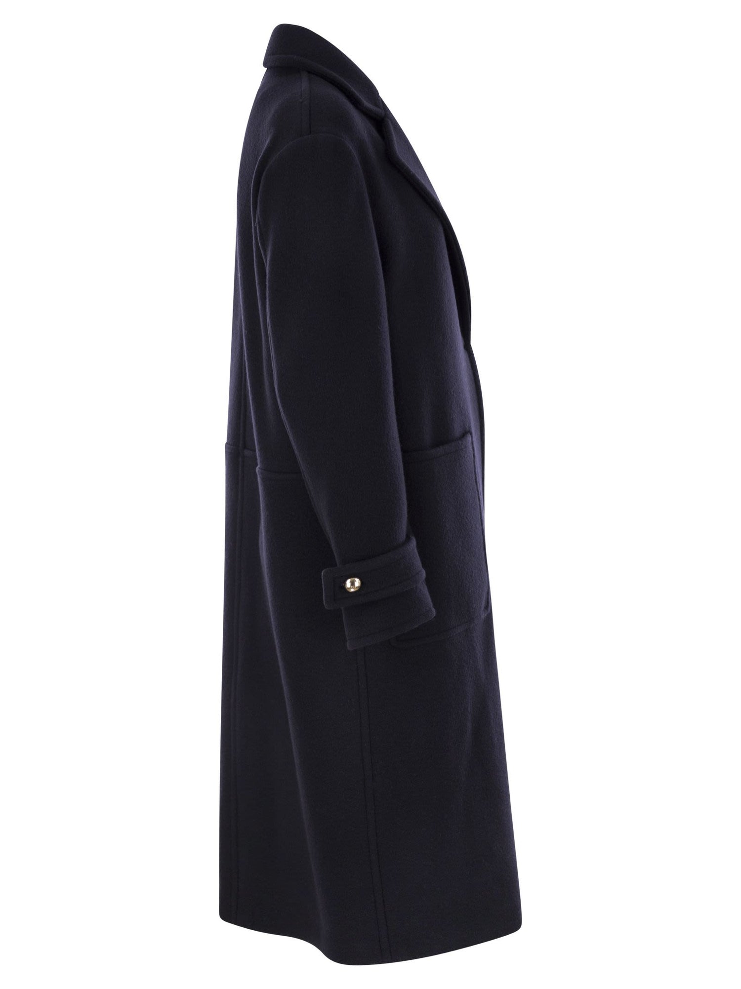 Fay Women Wool And Cashmere Coat by Luosophy