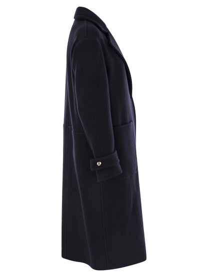 Fay Women Wool And Cashmere Coat by Luosophy