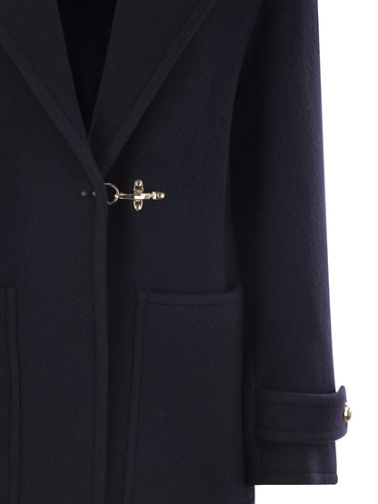 Fay Women Wool And Cashmere Coat by Luosophy