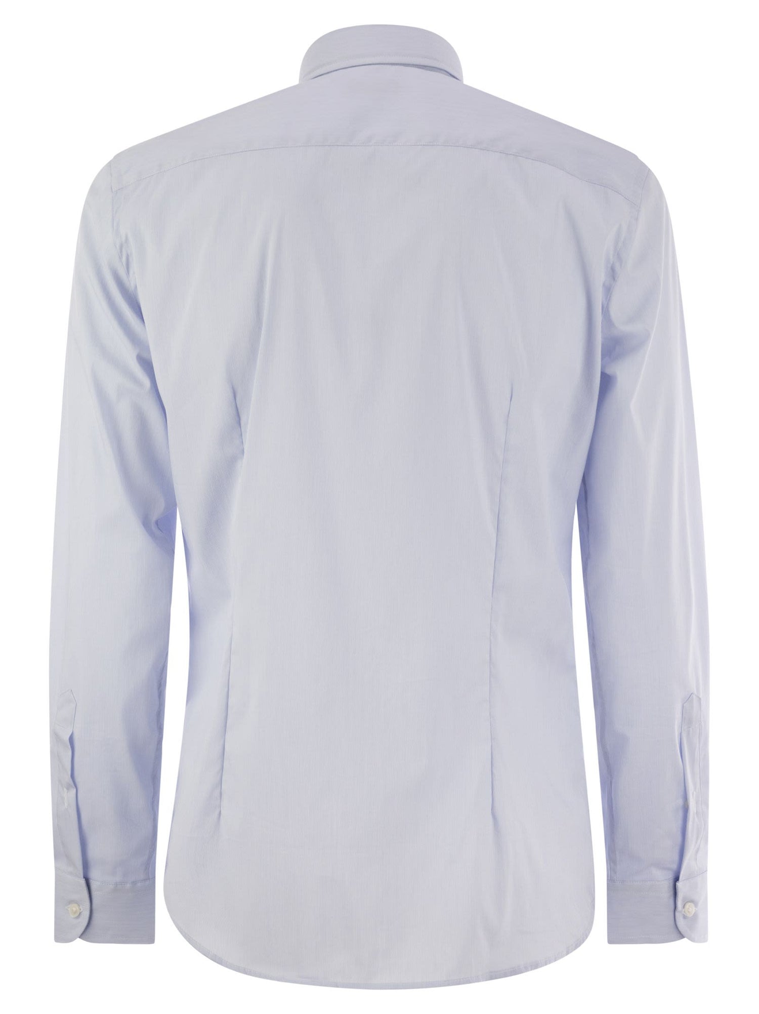 Fay Men Stretch Cotton Shirt by Luosophy
