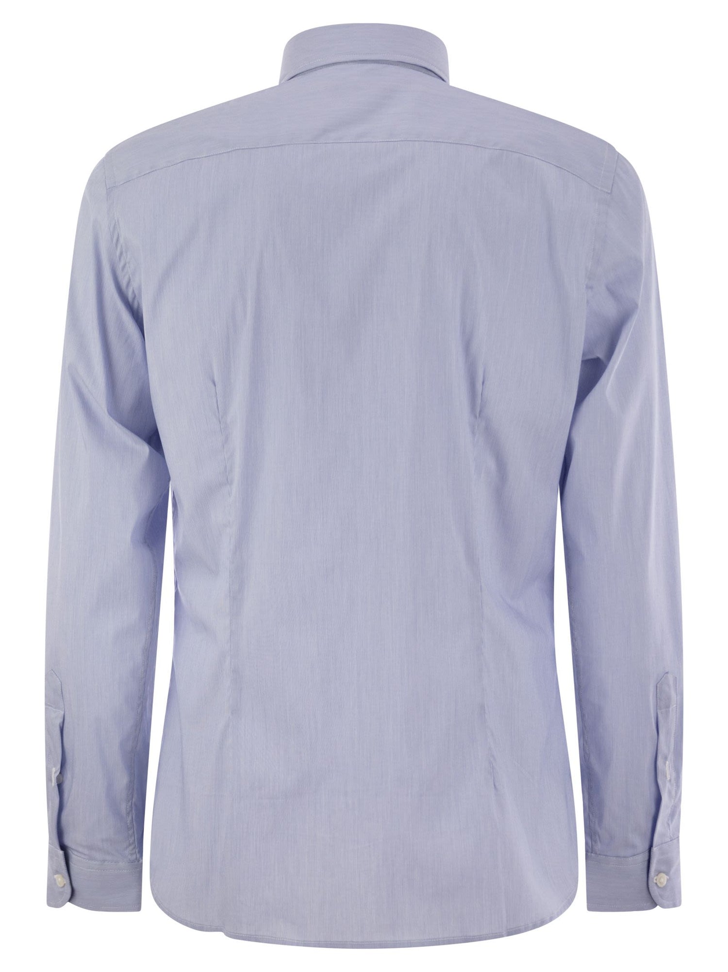 Fay Men Stretch Cotton Shirt by Luosophy