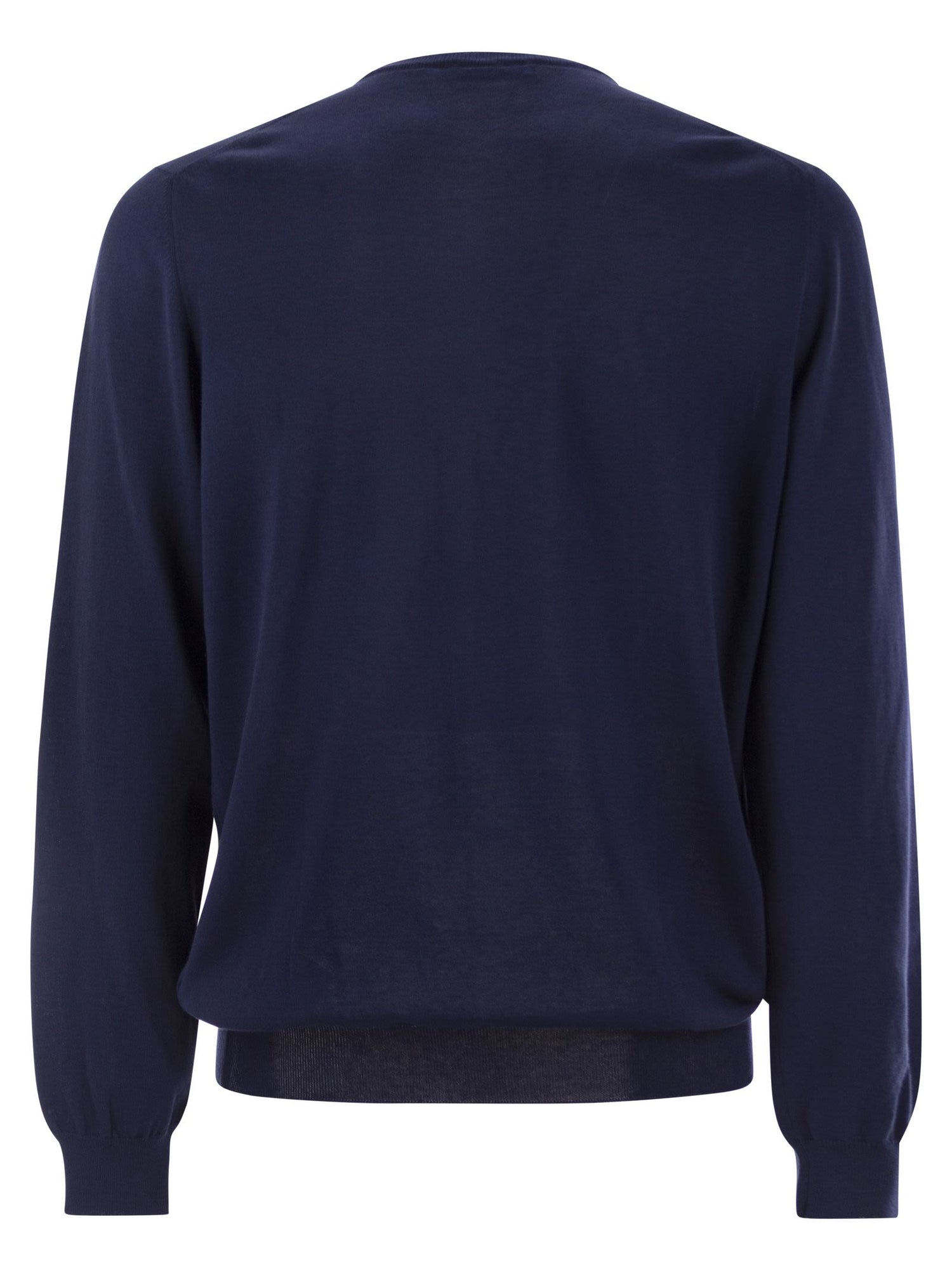 Fay Men Cotton Crew-Neck Jumper by Luosophy