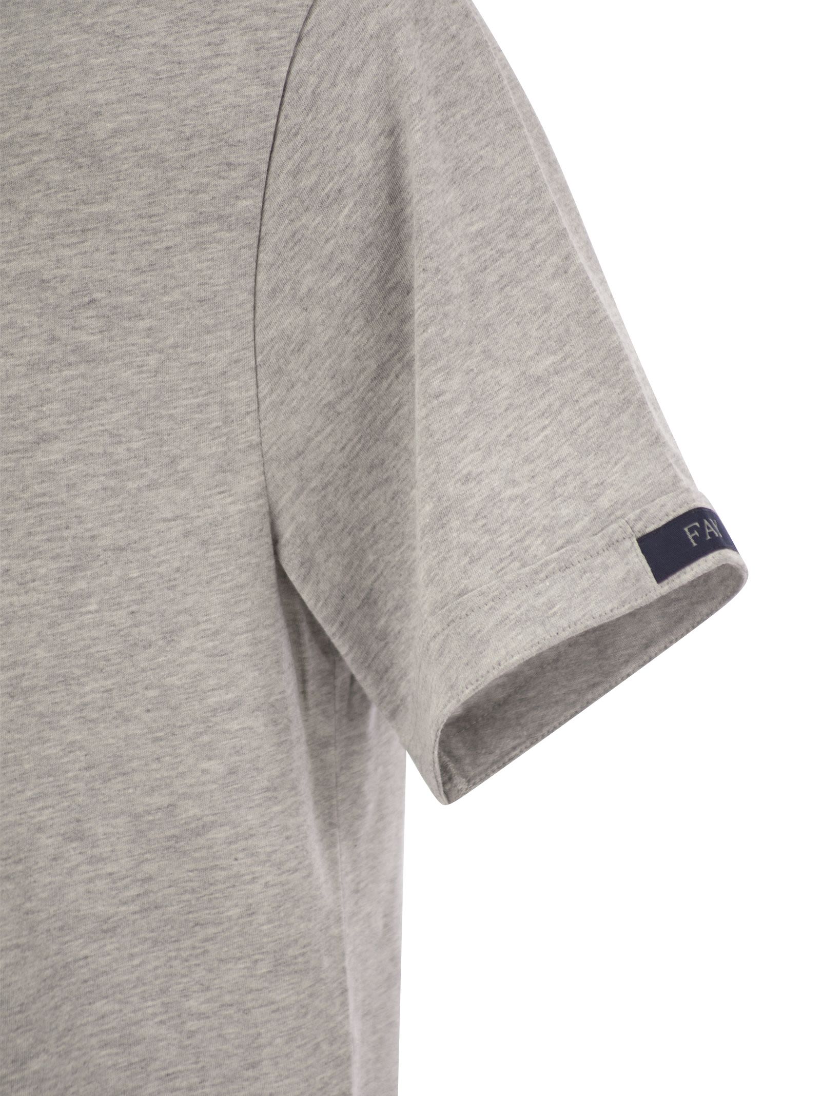 Fay Men Cotton T-Shirt by Luosophy
