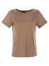 Fay Women Jersey T-Shirt With Boat Neckline by Luosophy