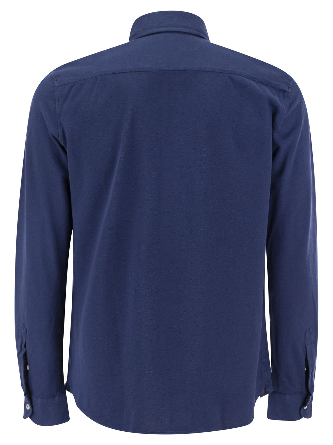 Fay Men Cotton French Collar Shirt by Luosophy