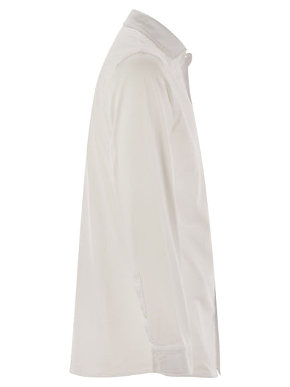 Fay Men Cotton Jersey Shirt by Luosophy
