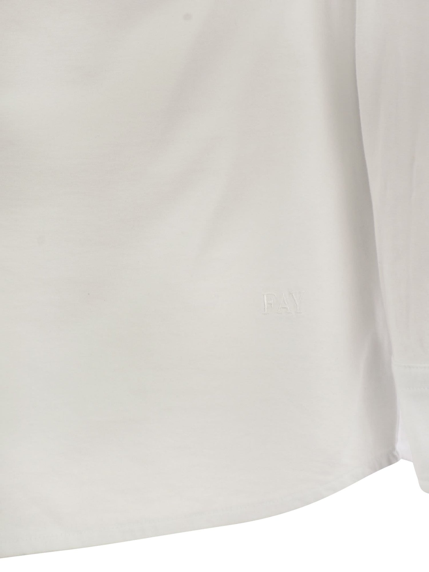 Fay Men Cotton Jersey Shirt by Luosophy