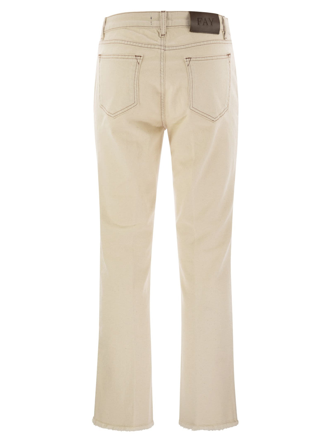 Fay Women Denim 5-Pocket Trousers by Luosophy