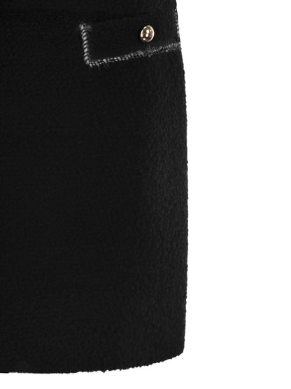 Fay Women Wool Short Skirt by Luosophy