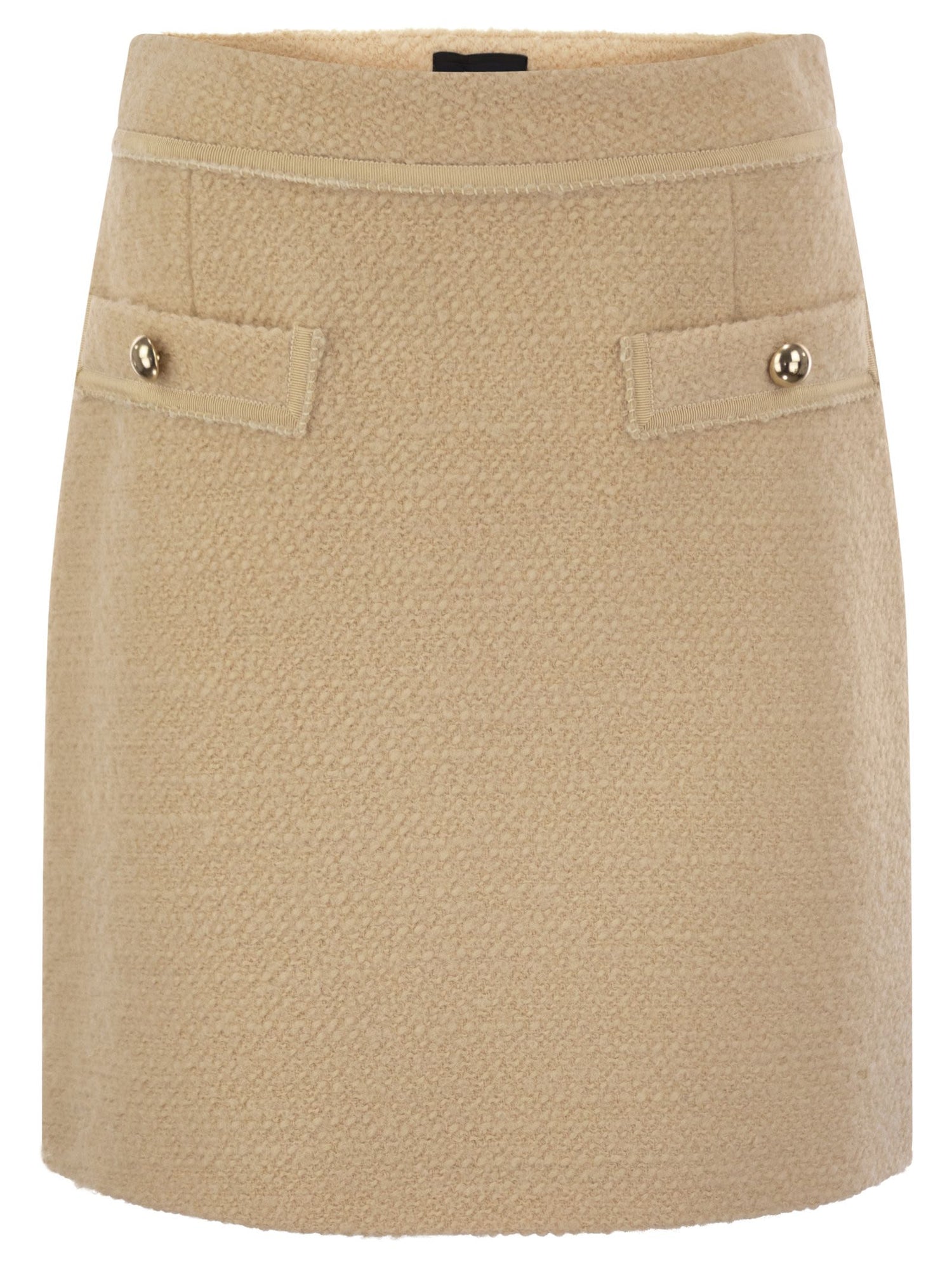 Fay Women Wool Short Skirt by Luosophy