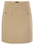 Fay Women Wool Short Skirt by Luosophy