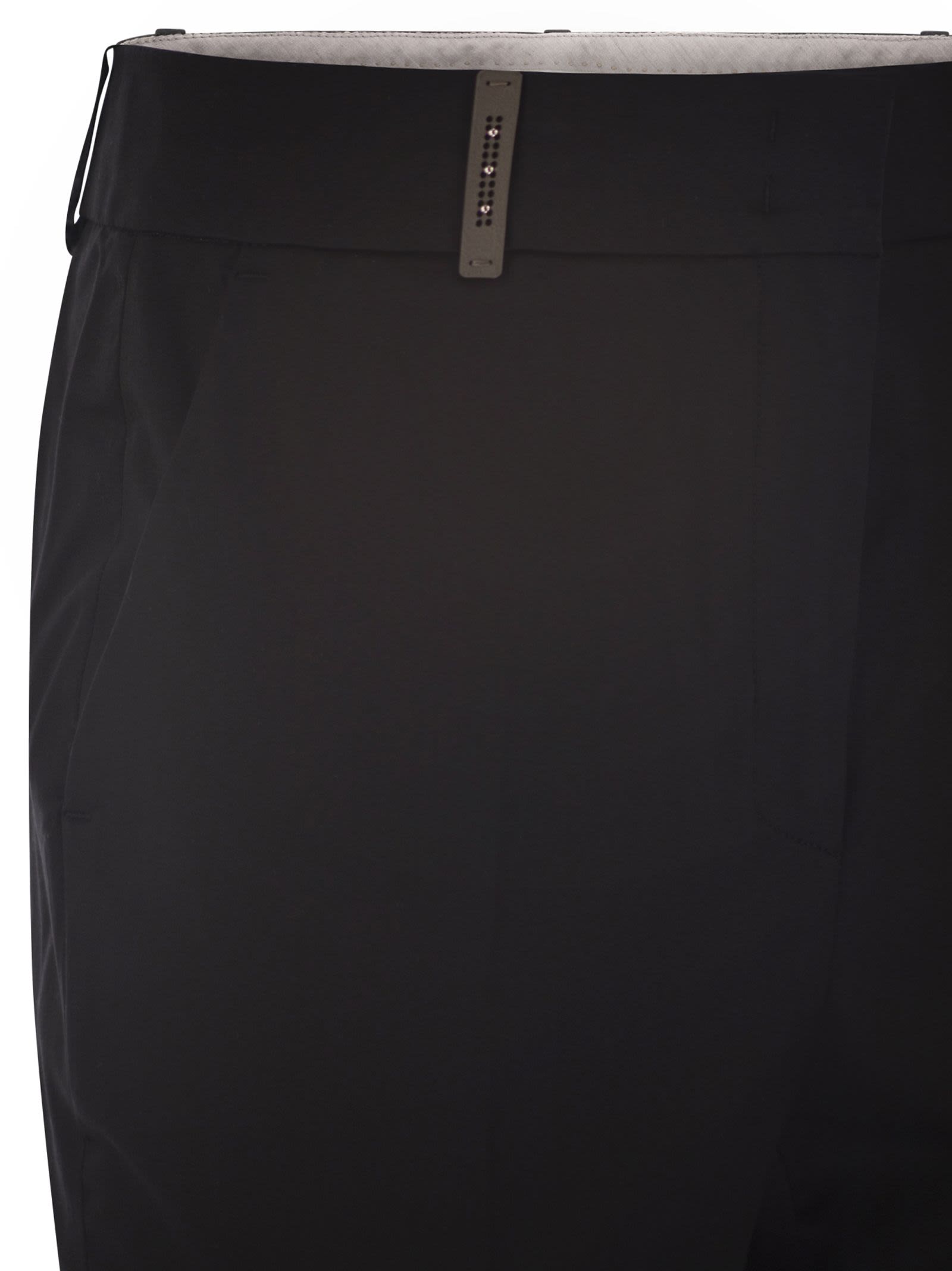 Peserico Women Stretch Cotton Trousers by Luosophy