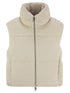 Herno Women Velvet Sleeveless Down Jacket by Luosophy