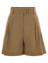 Herno Women Stretch Cotton Bermuda Shorts by Luosophy