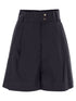 Herno Women Stretch Cotton Bermuda Shorts by Luosophy