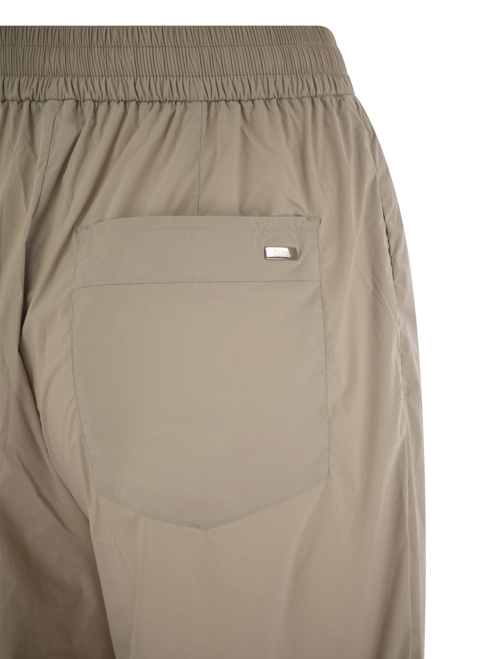Herno Women Stretch Nylon Trousers by Luosophy