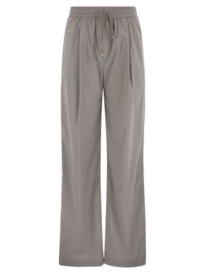 Herno Women Stretch Nylon Trousers by Luosophy