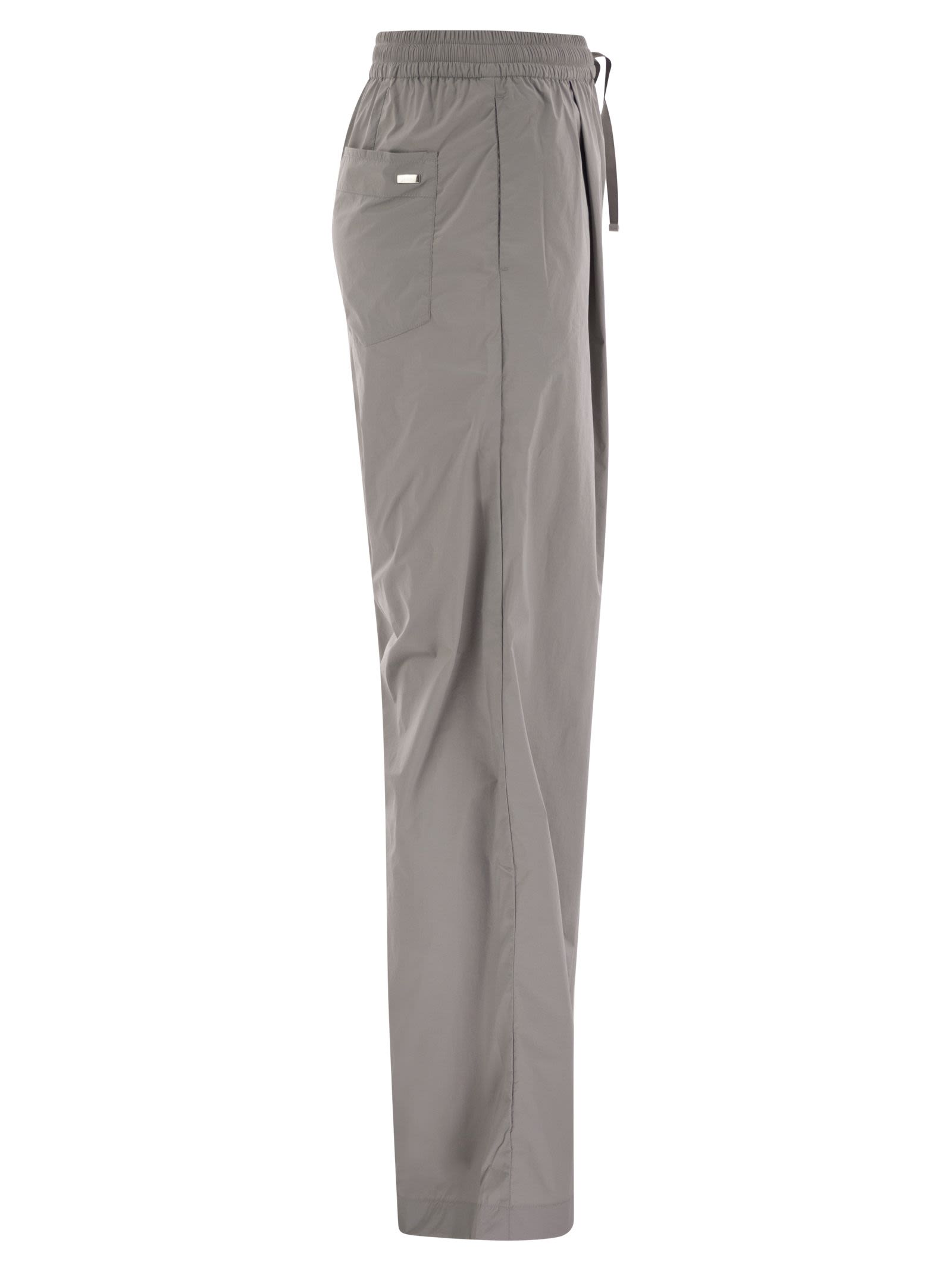 Herno Women Stretch Nylon Trousers by Luosophy