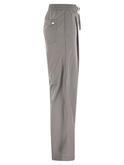 Herno Women Stretch Nylon Trousers by Luosophy