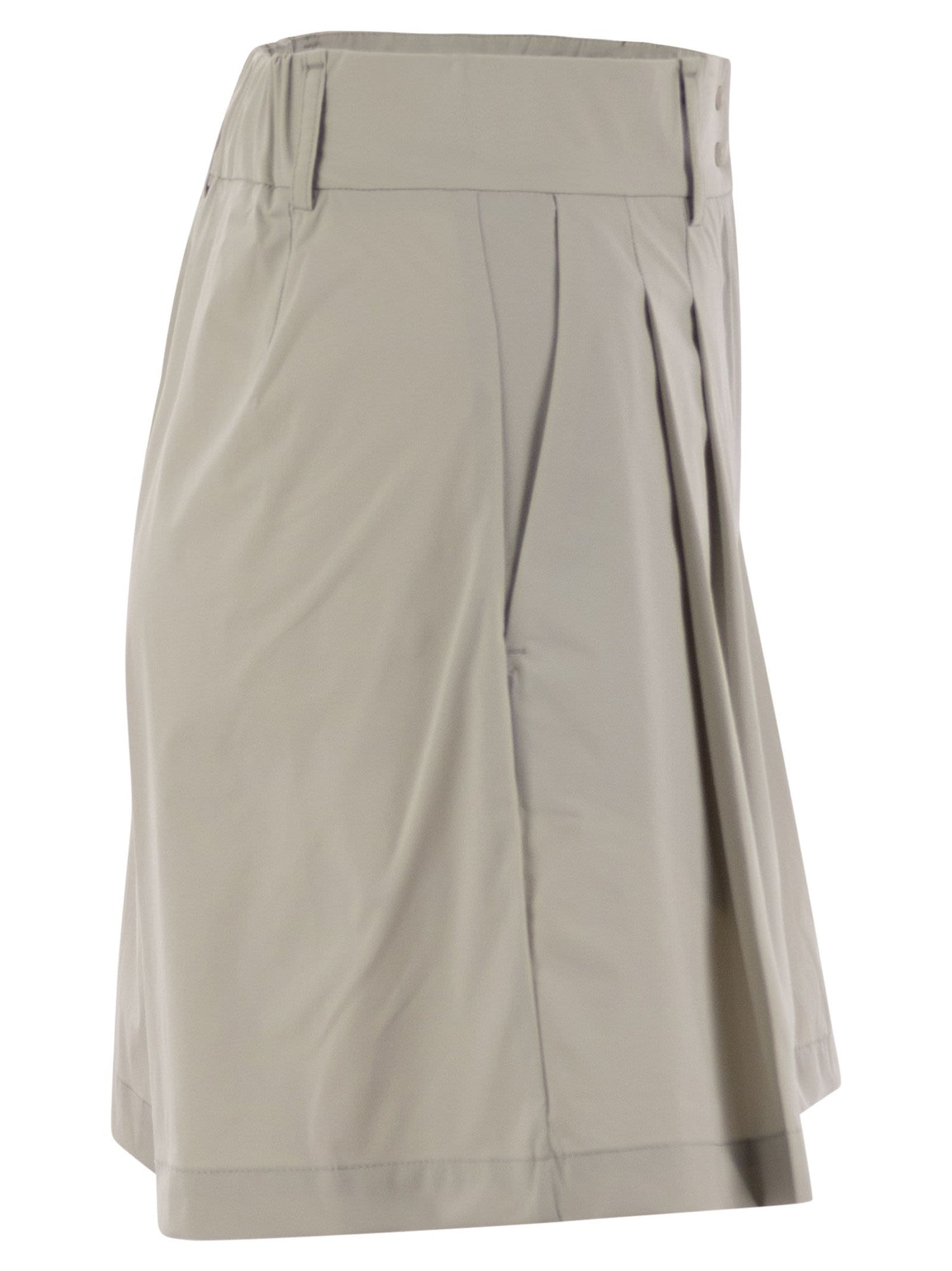 Herno Women Stretch Nylon Shorts by Luosophy