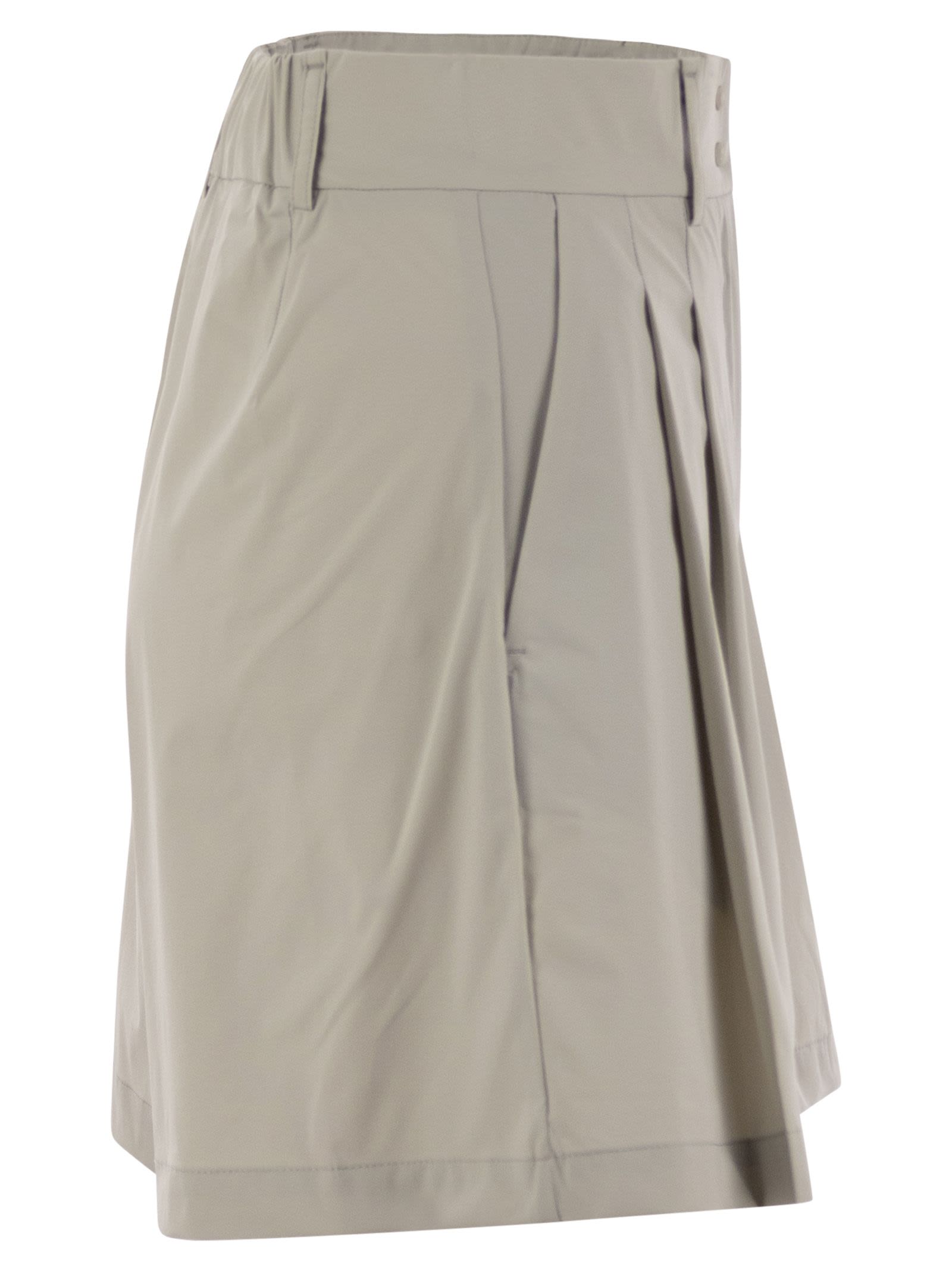 Herno Women Stretch Nylon Shorts by Luosophy