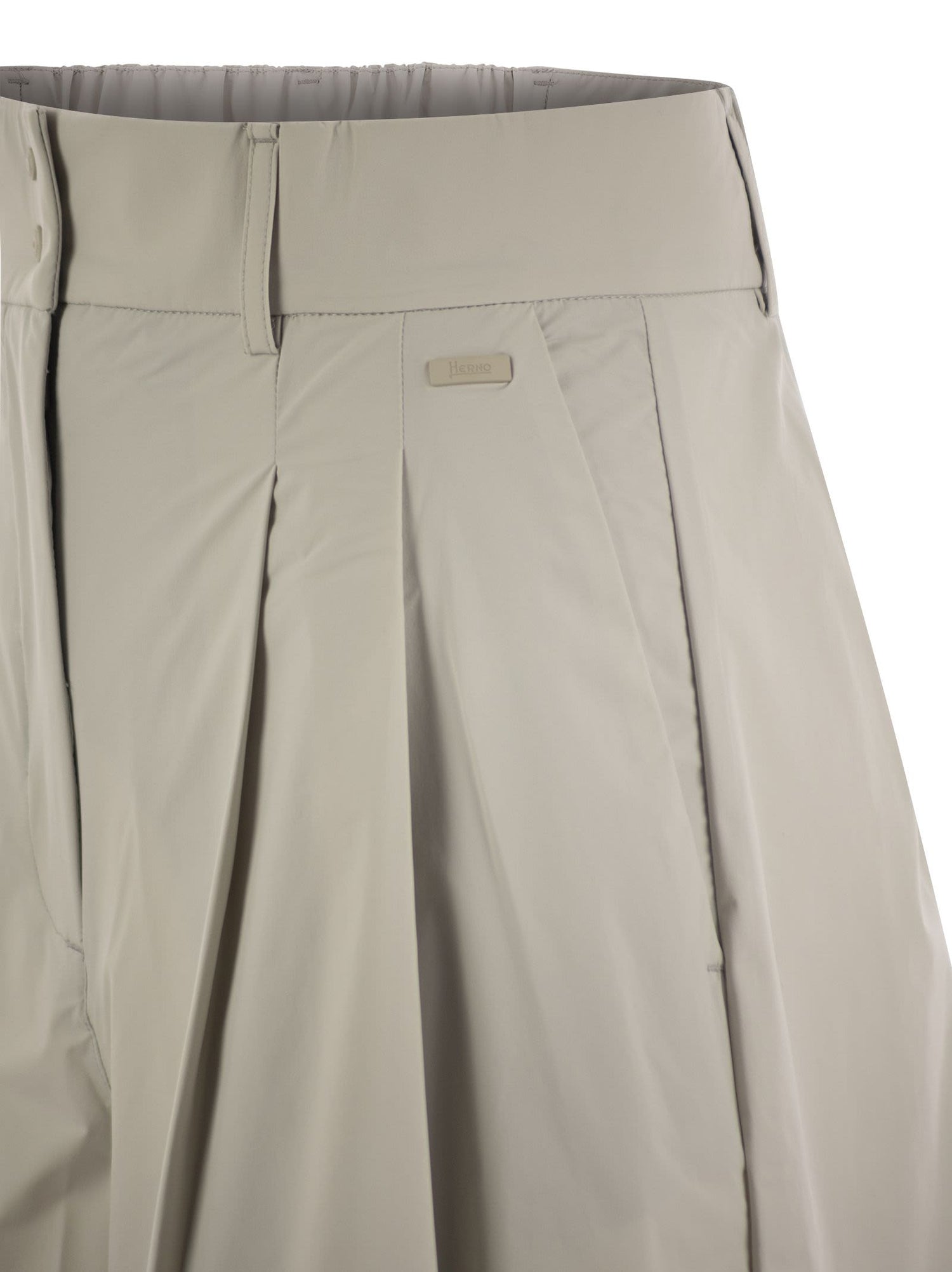 Herno Women Stretch Nylon Shorts by Luosophy