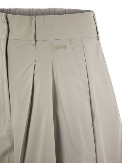 Herno Women Stretch Nylon Shorts by Luosophy
