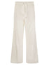 Herno Women Resort Cotton Trousers With Drawstring by Luosophy