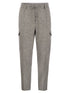 Peserico Men Wool, Silk And Cashmere Jogger Trousers by Luosophy
