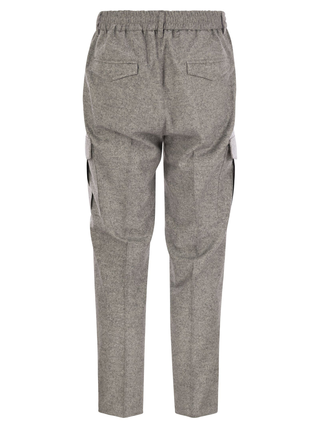 Peserico Men Wool, Silk And Cashmere Jogger Trousers by Luosophy