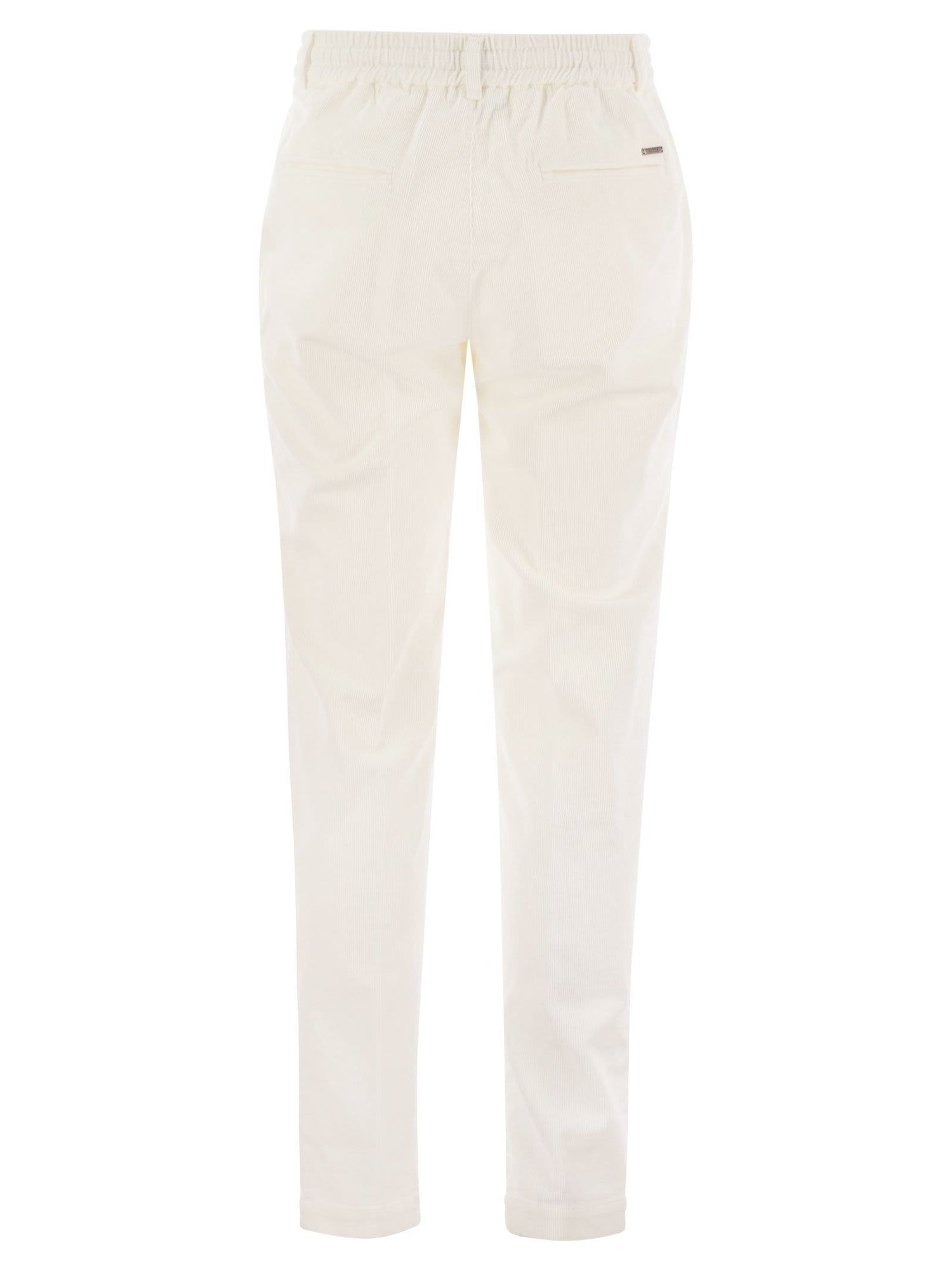 Peserico Men Corduroy Trousers by Luosophy