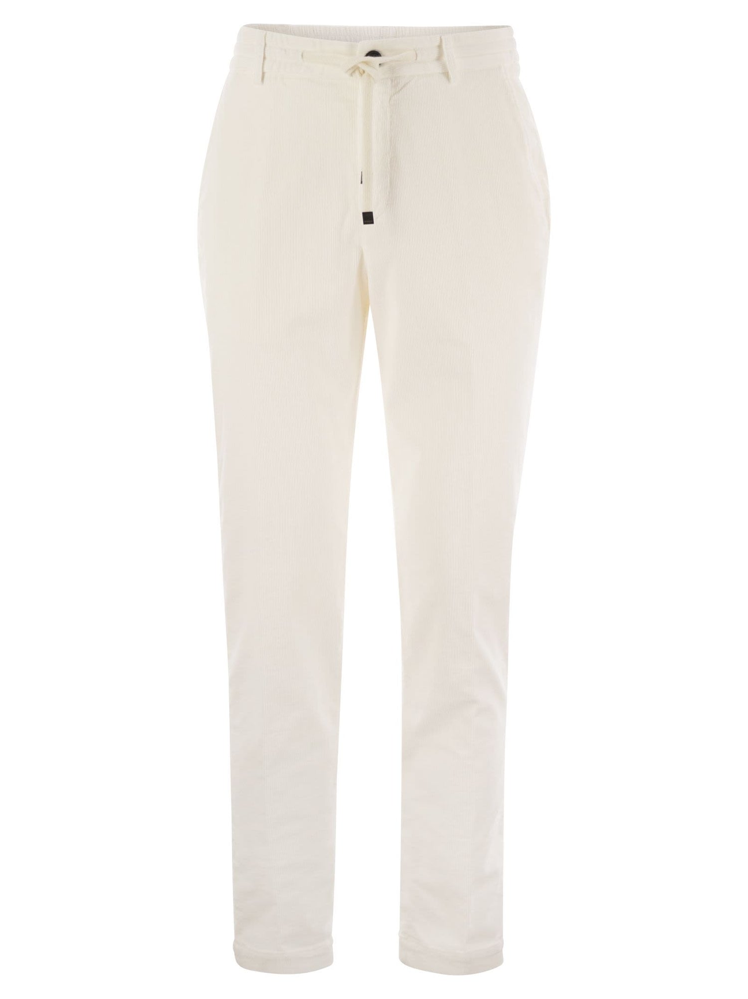 Peserico Men Corduroy Trousers by Luosophy