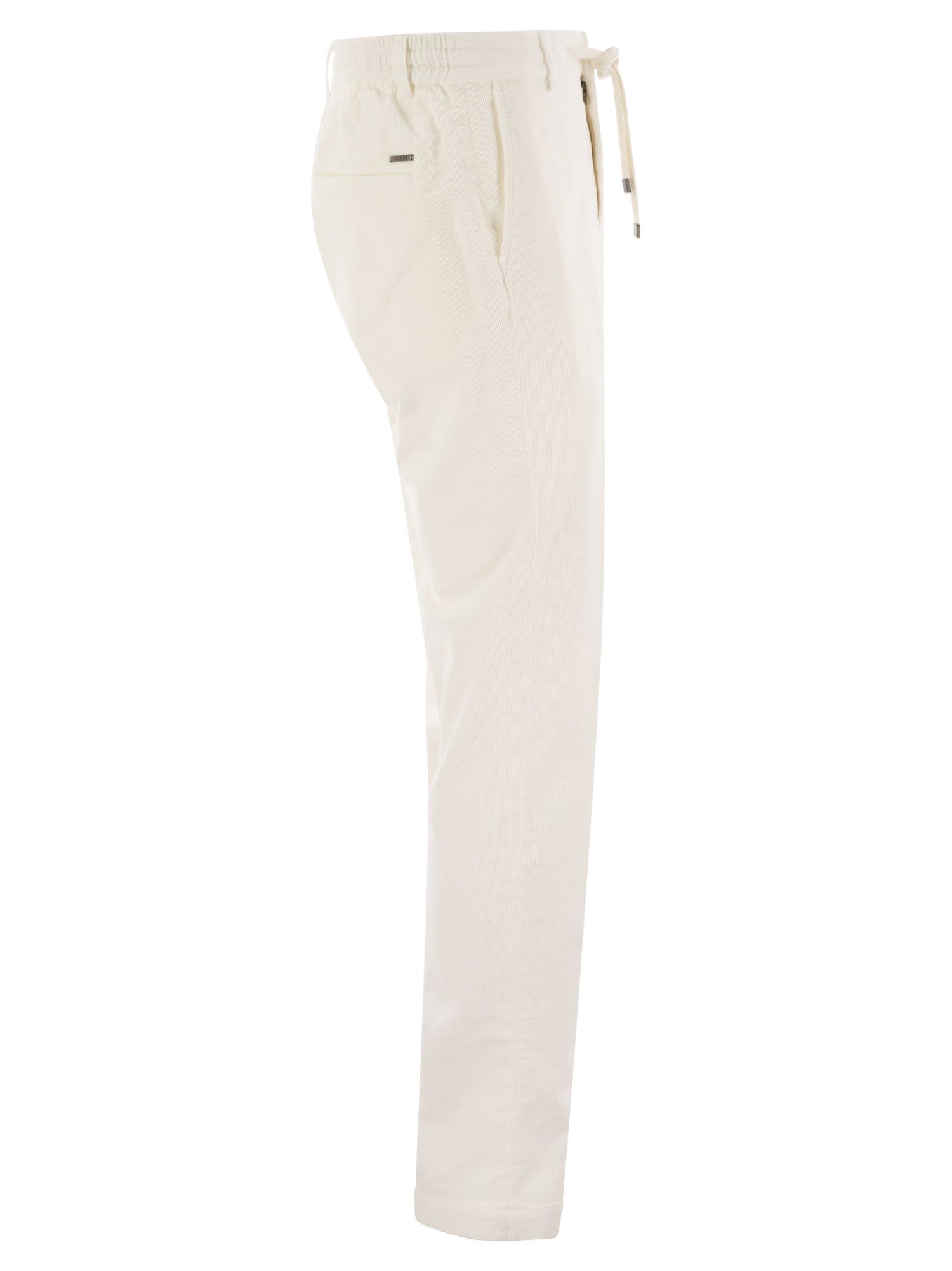 Peserico Men Corduroy Trousers by Luosophy