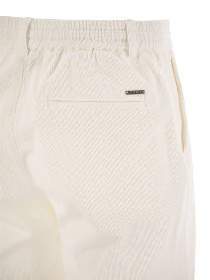 Peserico Men Corduroy Trousers by Luosophy