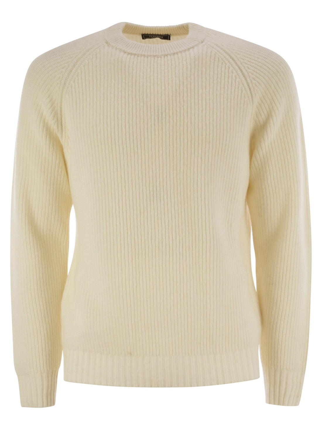 Peserico Men Crew-Neck Rib Sweater by Luosophy