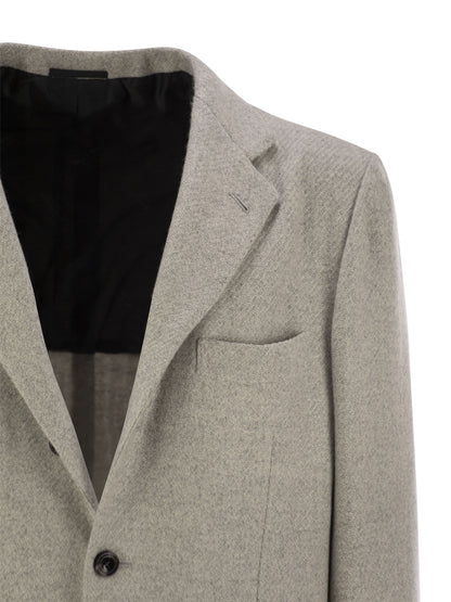 Kiton Men Single-Breasted Cashmere Jacket by Luosophy
