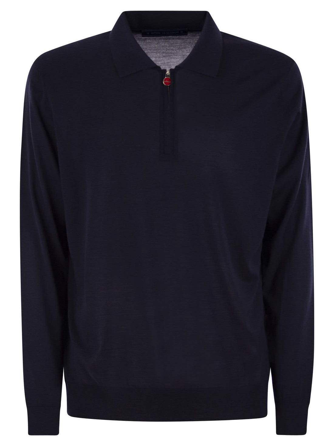 Kiton Men Wool Polo Shirt by Luosophy