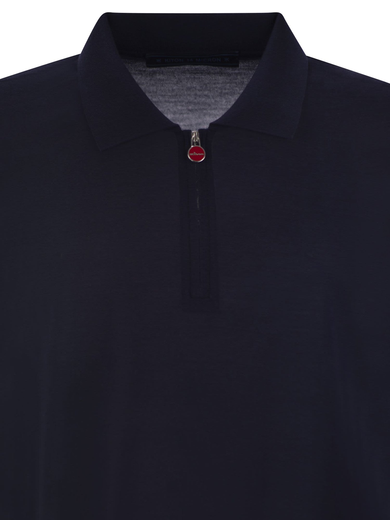 Kiton Men Wool Polo Shirt by Luosophy