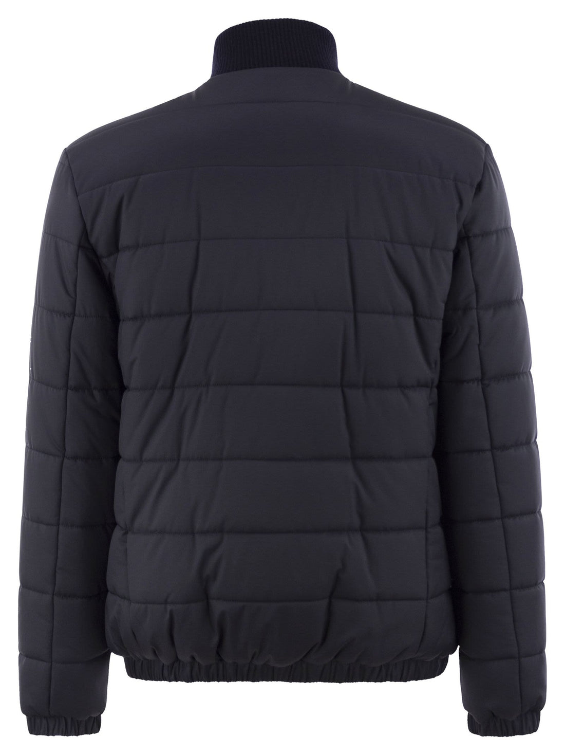 Kiton Men Technical Fabric Bomber Jacket by Luosophy