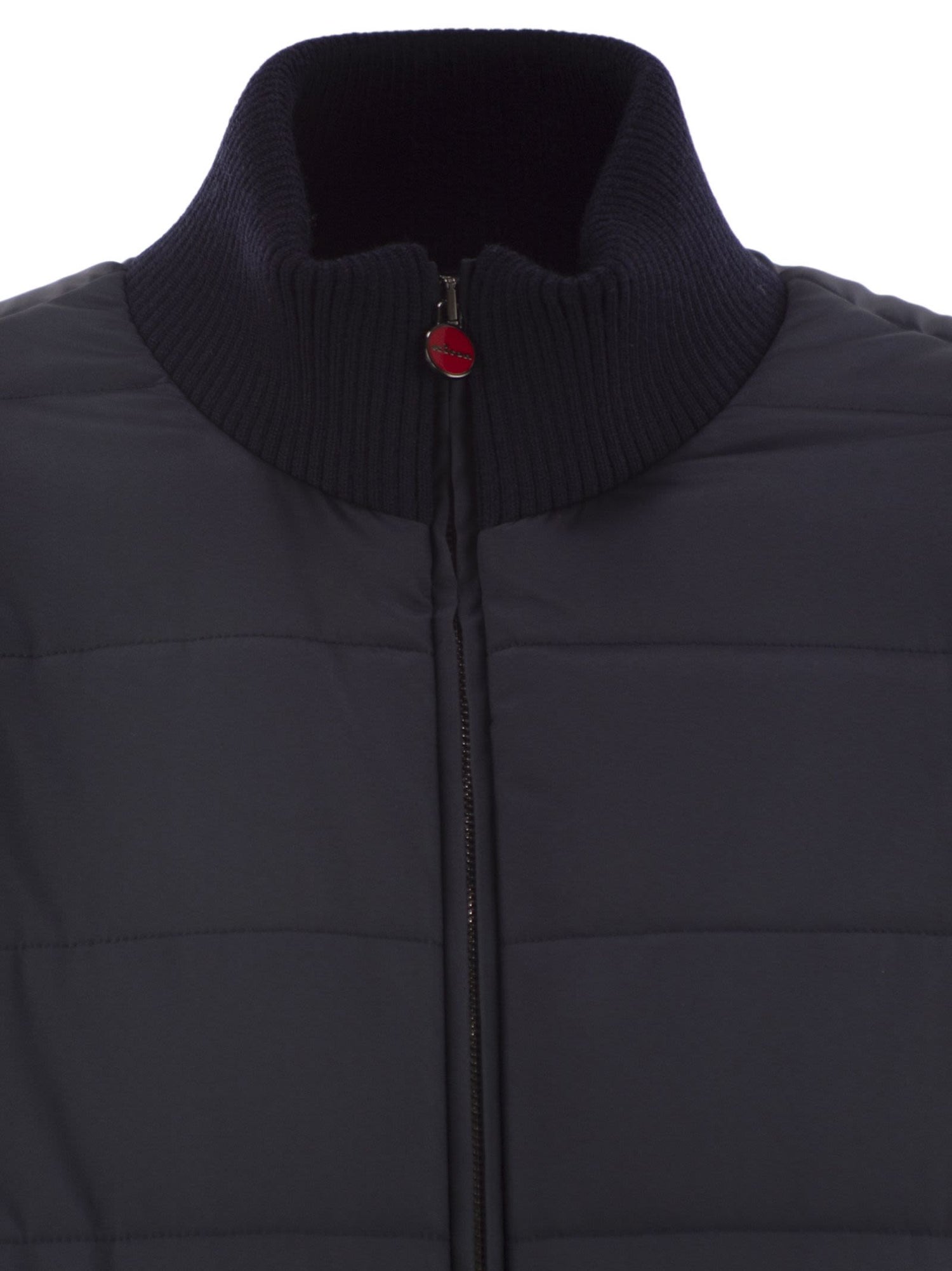 Kiton Men Technical Fabric Bomber Jacket by Luosophy