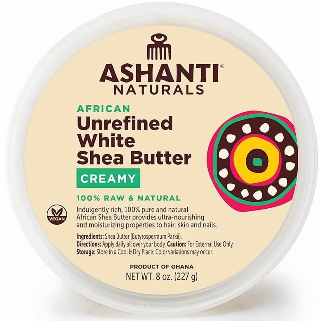 Ashanti Naturals Unrefined White Shea Butter 