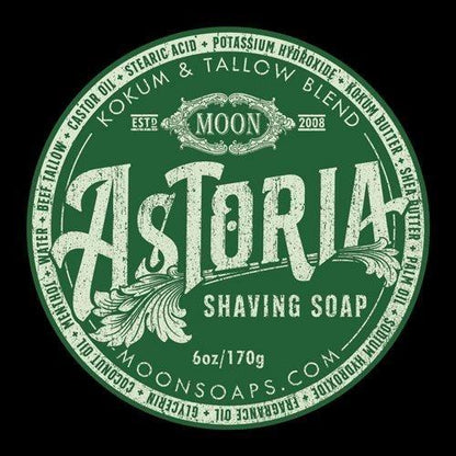 Moon Soaps Astoria Shaving Soap 6 Oz by Pasteur Pharmacy